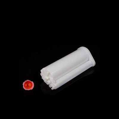 50ML 1:1 2:1 4:1 PP Plastic Dual Components Barrel Syringe Cartridge For AB Glue